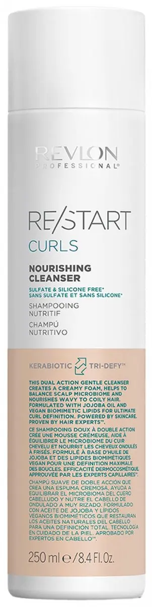 Revlon Re-start Curls Cleaner Shampoo 250ml