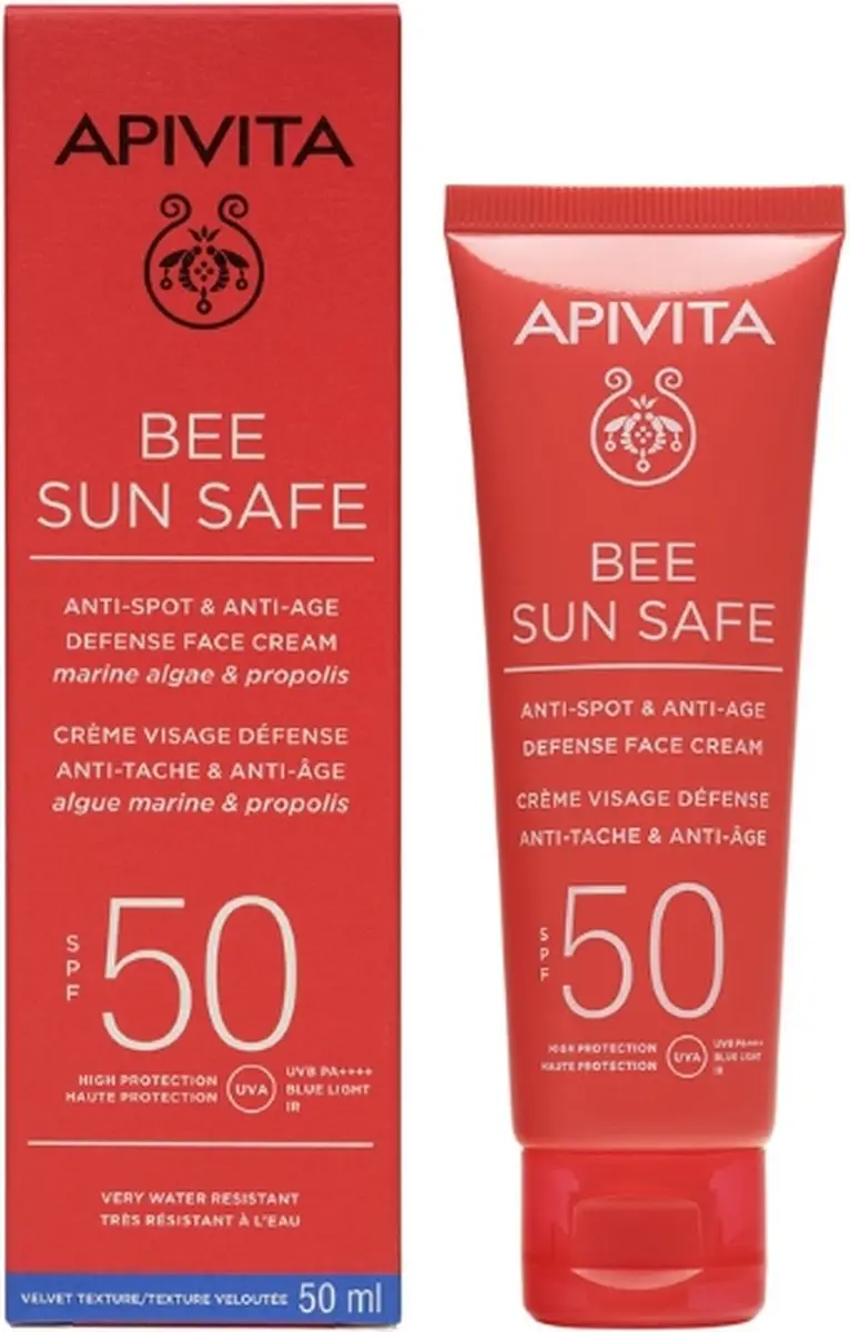 Apivita Bee Sun Safe Defense Gezichtscrème SPF50 50ml