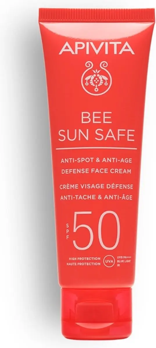 Apivita Bee Sun Safe Defense Gezichtscrème SPF50 50ml