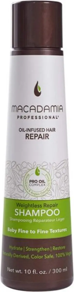 Macadamia Professional Weightless Repair Shampoo 300ml