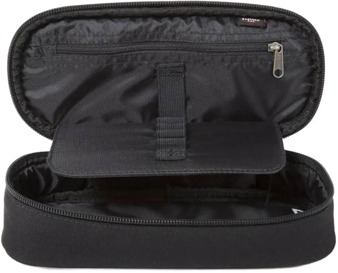 Eastpak Oval Single Etui - Zwart Denim