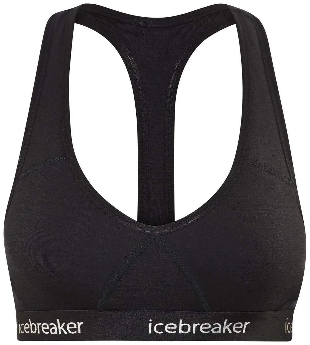 Icebreaker Sprite Racerback BH Dames XS - Zwart