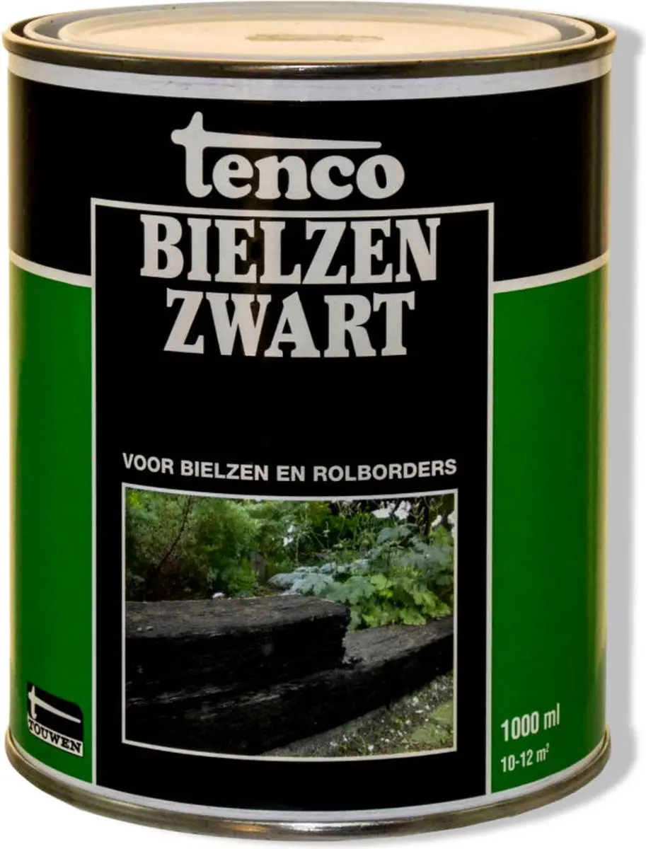 Tenco Bielzenzwart 1L - Houtverf - afbeelding 2 van 6