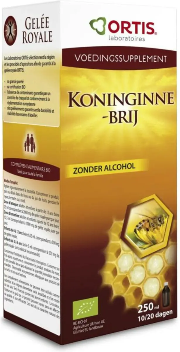 Ortis Royal Jelly Alcoholvrij 250ml