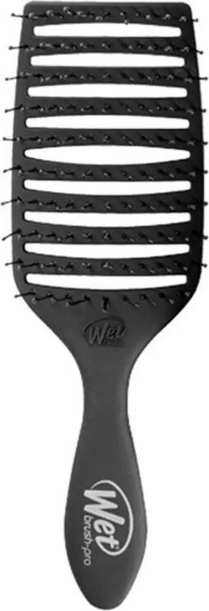 The Wet Brush Epic Quick Dry Brush - Grote - Zwart