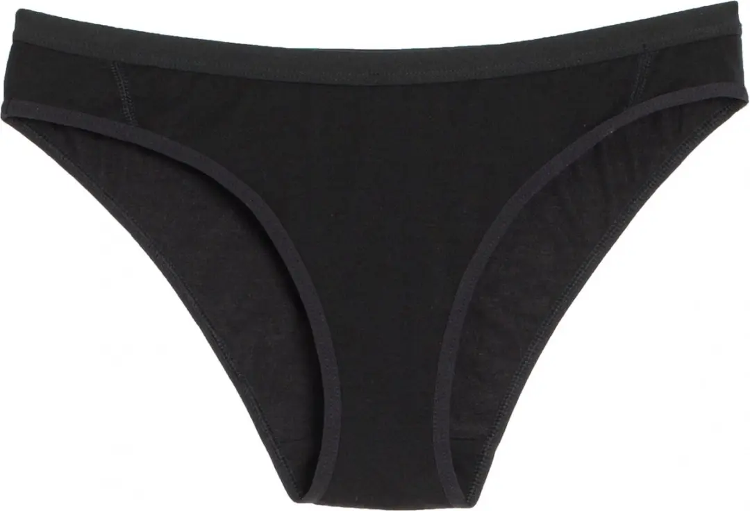 Icebreaker Siren Bikini Slip Dames, zwart Maat XS