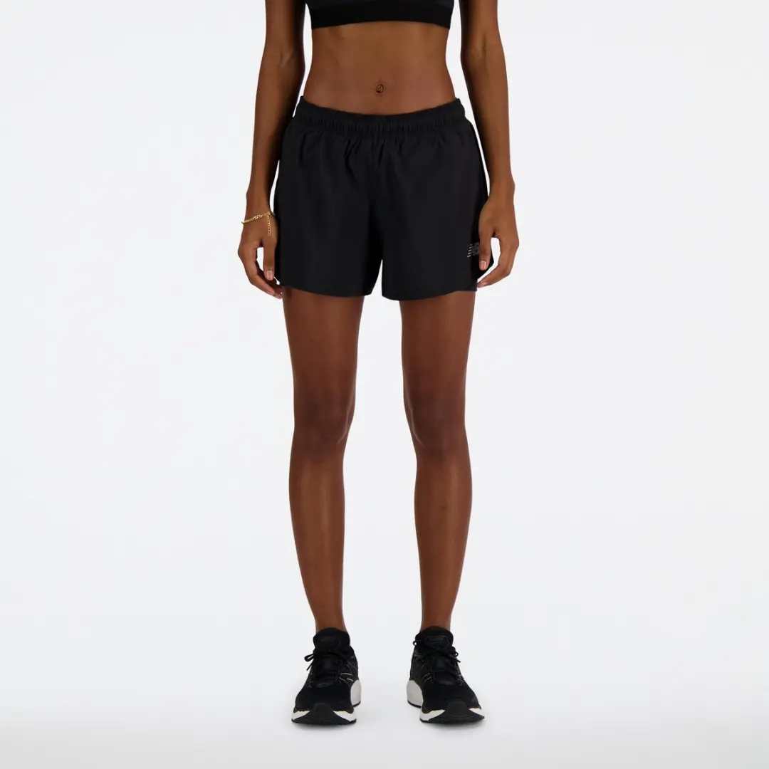 New Balance Sport Essential 2-in-1 Short Dames - L - Zwart - afbeelding 4 van 6