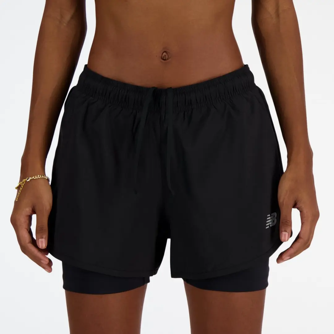 New Balance Sport Essential 2-in-1 Short Dames