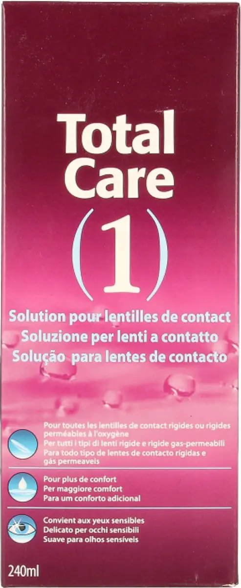 Abbott Totalcare 1 All-in-One 240ml - Harde lenzen - afbeelding 3 van 5