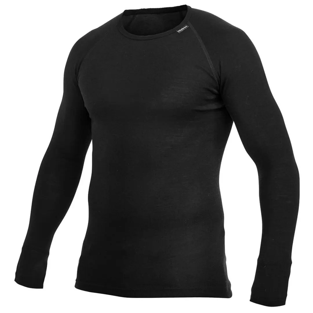 Woolpower Merino Base Layer Crewneck LITE 7111 - Zwart - afbeelding 4 van 6