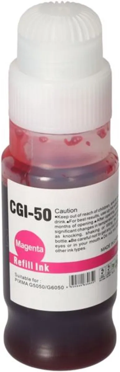 PrintAbout GI-50M Inktcartridge Magenta - 7700 pagina's