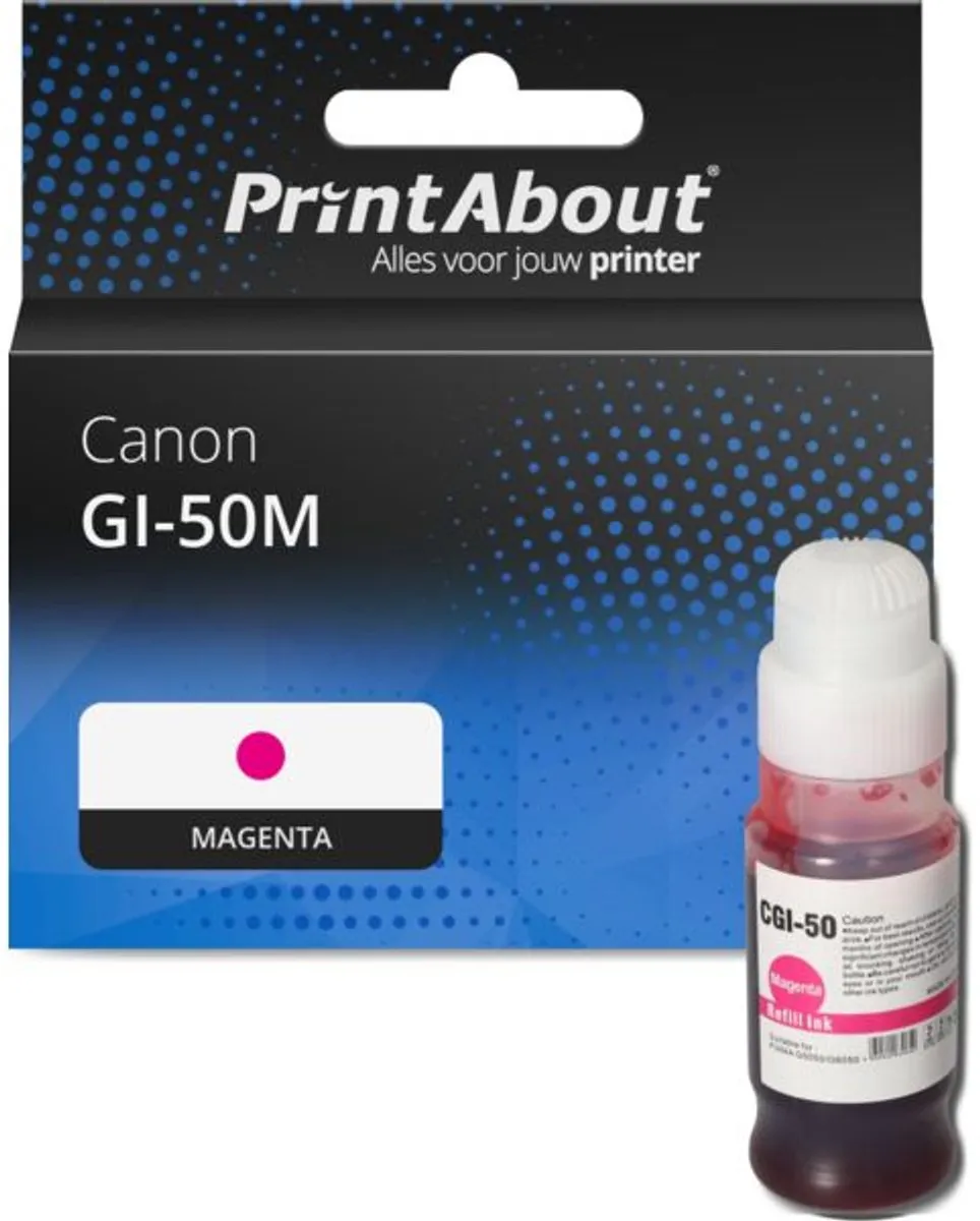 PrintAbout GI-50M Inktcartridge Magenta
