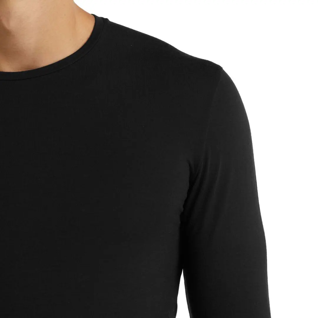 Icebreaker Anatomica LS Thermoshirt XXL - Zwart