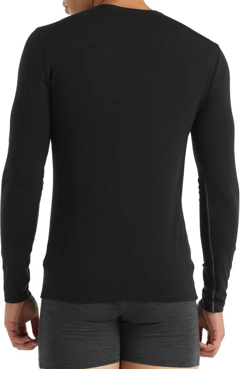 Icebreaker Anatomica LS Thermoshirt XXL - Zwart