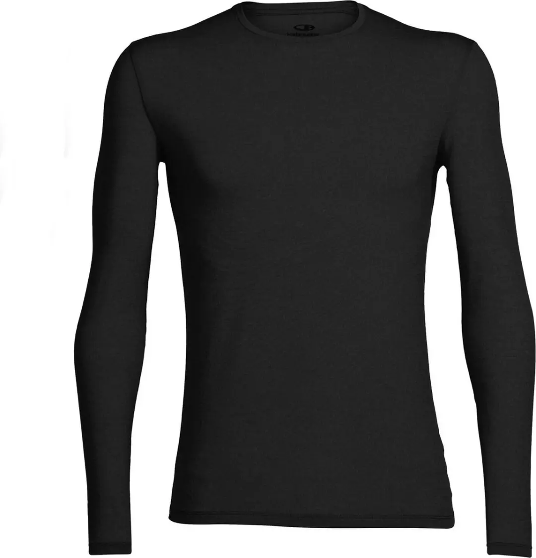Icebreaker Anatomica LS Thermoshirt XXL - Zwart