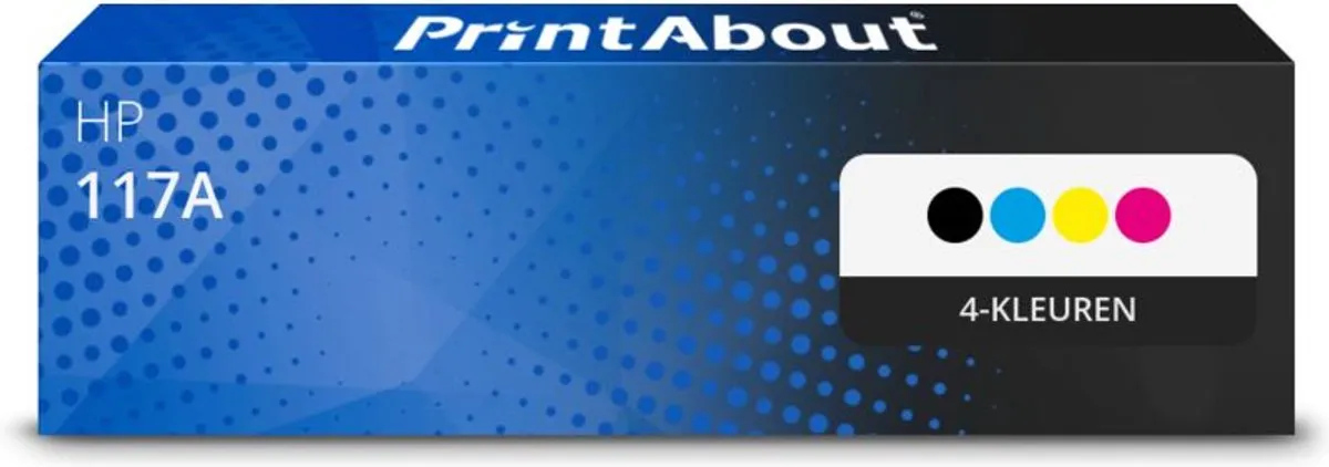 PrintAbout Toner 117A (W2070A) 4-kleuren