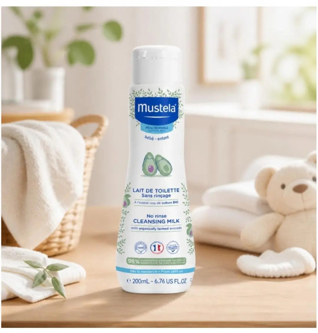 Mustela Reinigingsmelk 200ml - afbeelding 4 van 4