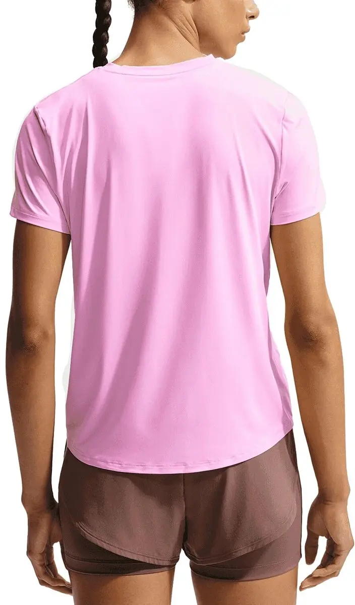Nike One Classic Dames Training T-shirt Fn2798-621 - Rood - L