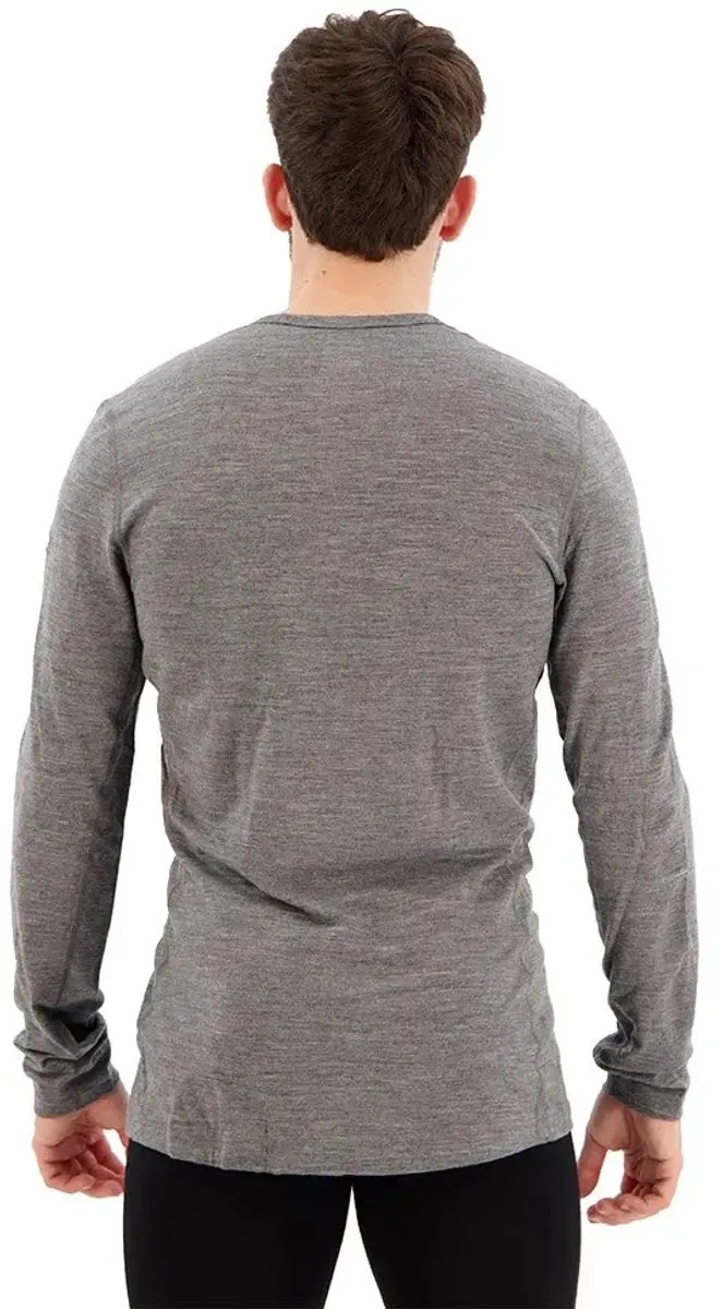 Icebreaker 200 Oasis Merino Thermoshirt Heren - M - Grijs