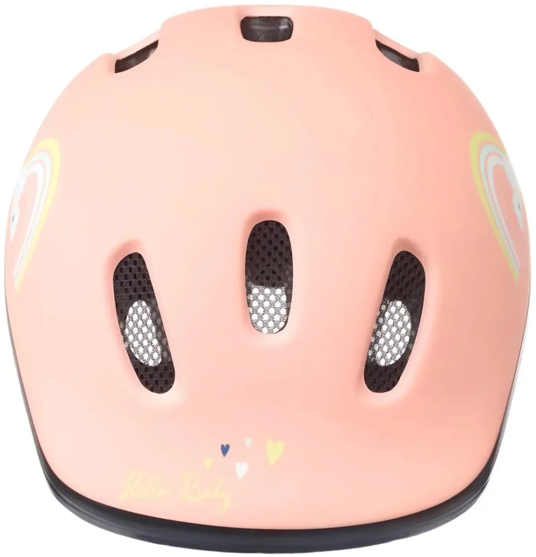 Polisport Happy Rainbow Fietshelm - Roze - 44-48cm - afbeelding 4 van 5