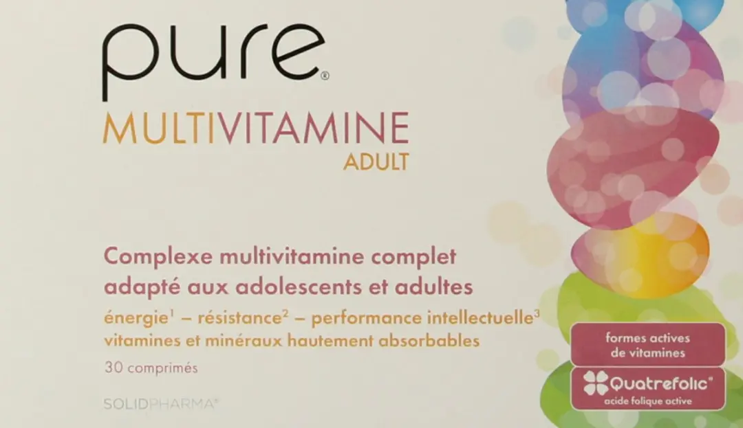 Pure Multivitamine Volwassenen 30 Tabletten
