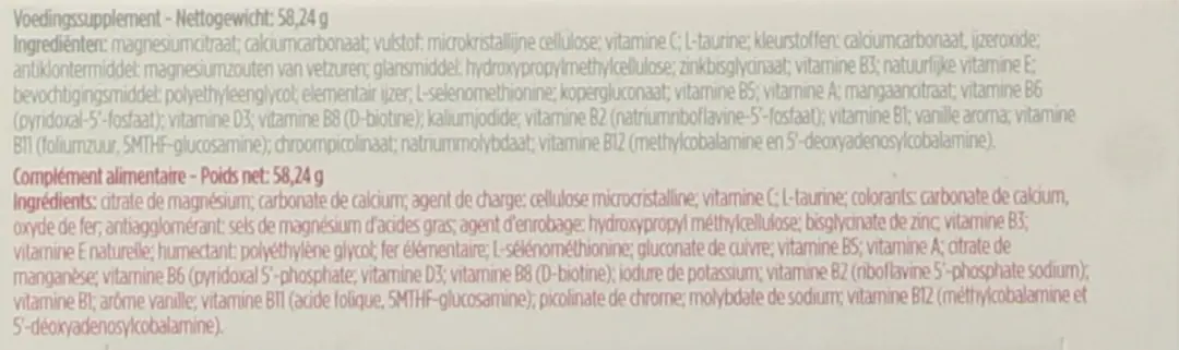 Pure Multivitamine Volwassenen 30 Tabletten