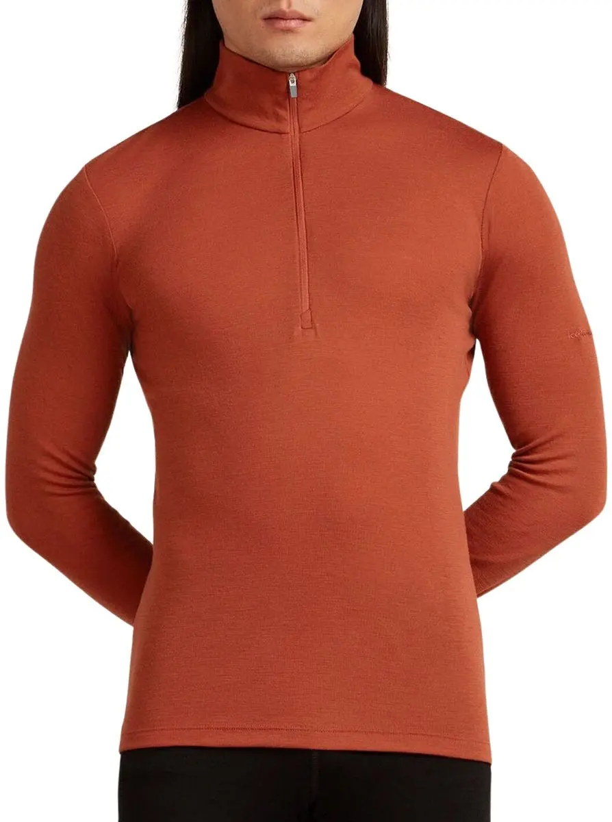 Icebreaker 175 Everyday LS Half Zip Thermoshirt Heren