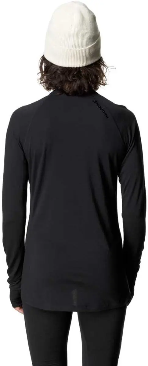 Houdini Desoli Light Crew Lange Mouwen Basislaag XS - Zwart