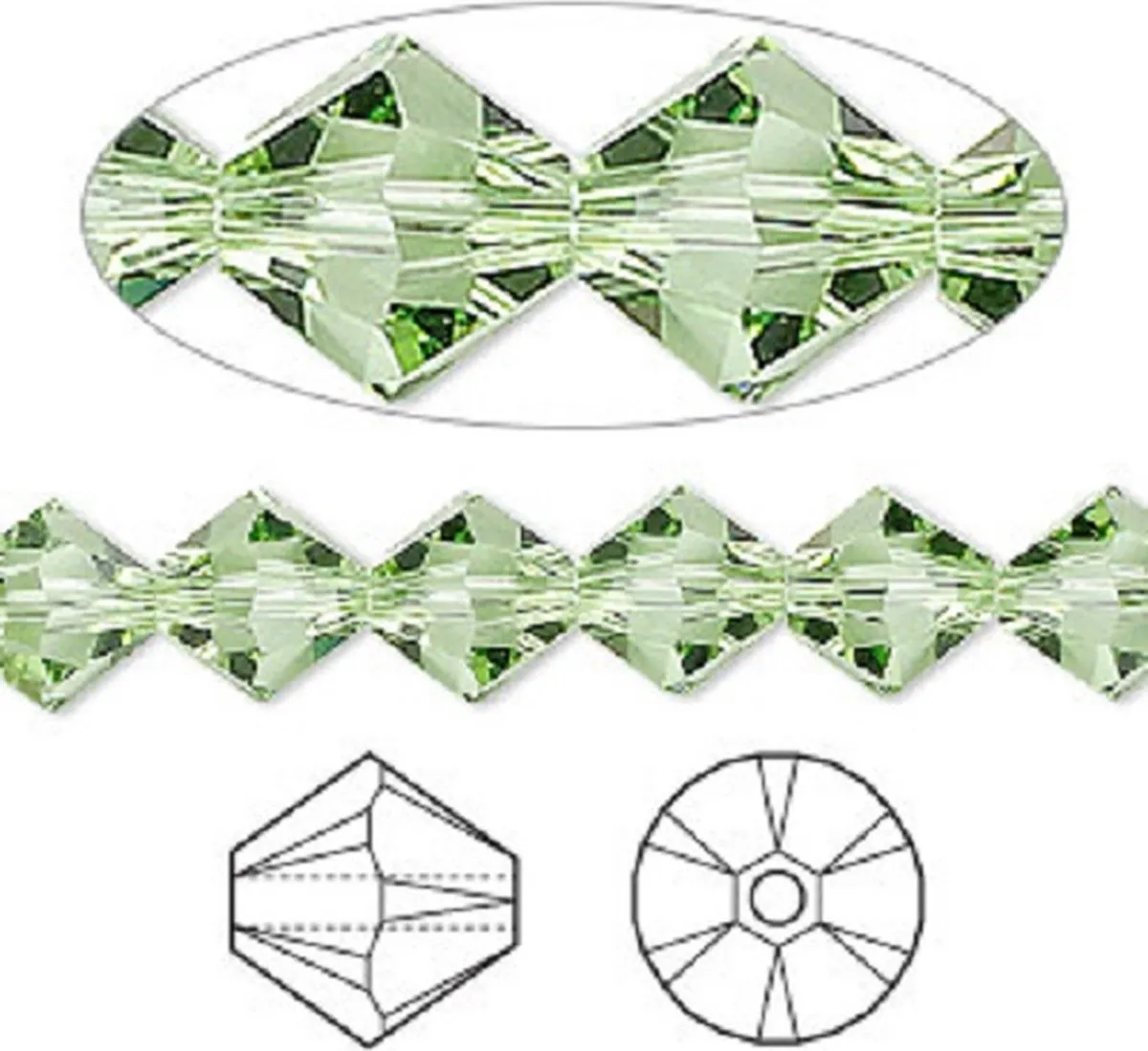 Swarovski Elements Xilion Bicone 5328
