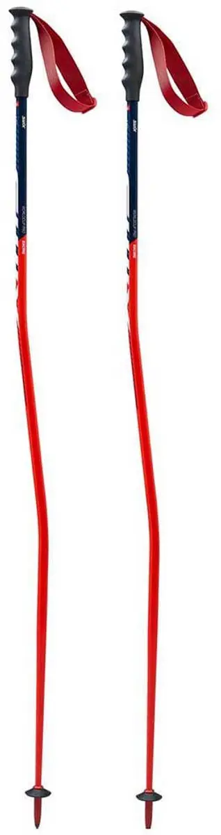 Swix World Cup Pro Super-G Stokken 110cm - Rood/Zwart