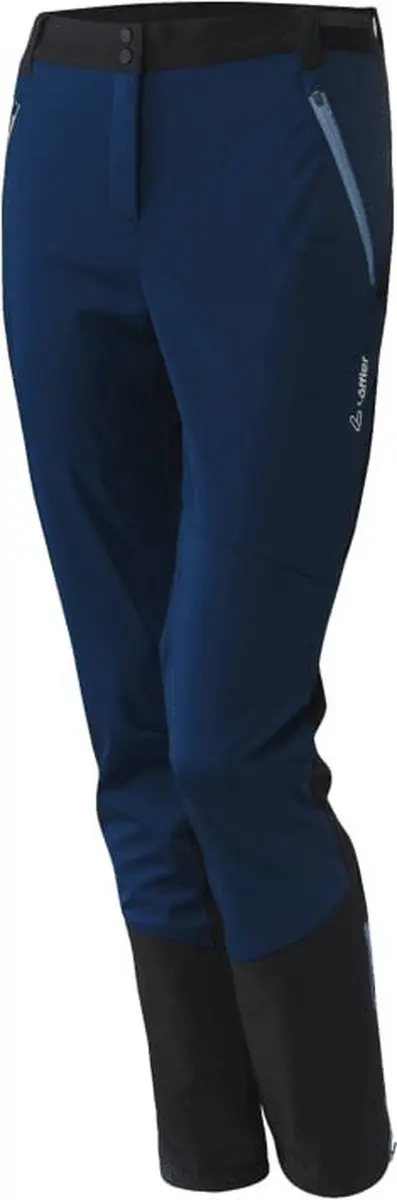 Löffler Skibroek Dames Polyamide Blauw Maat 44