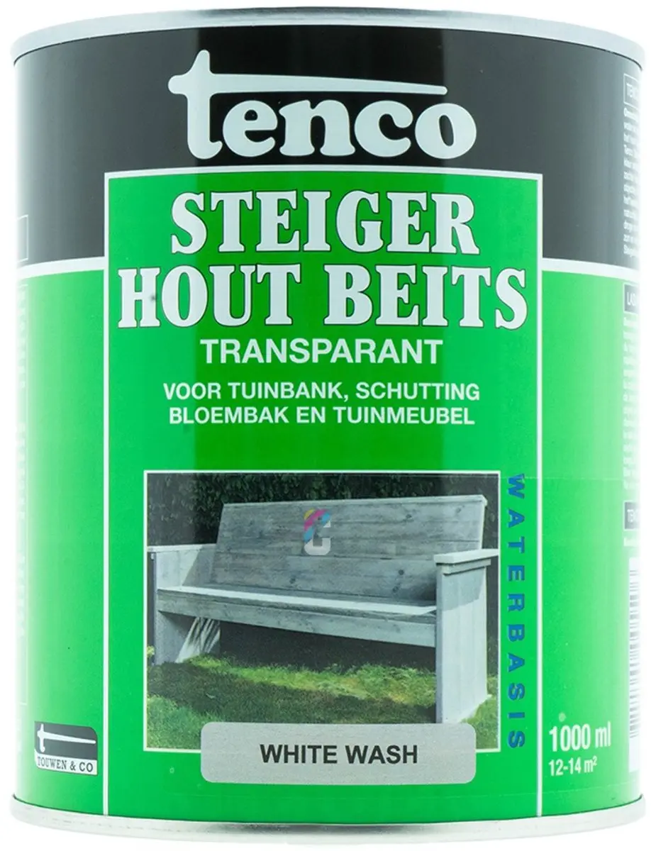 Tenco Steigerhoutbeits White Wash 1L