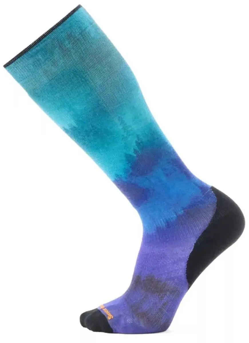 Smartwool Ski Targeted Cushion Compression Print Otc Sokken Veelkleurig EU 42-45