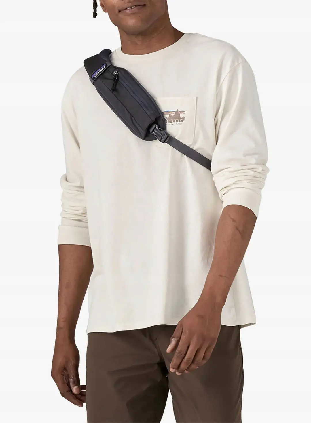 Patagonia Atom Sling 8L Rugzak - Smolder Blue - afbeelding 2 van 3
