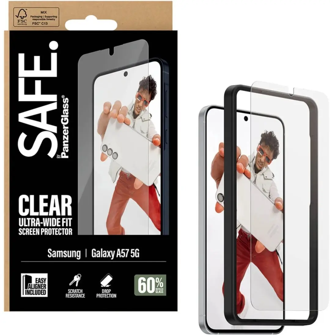 PanzerGlass SAFE Samsung Galaxy A57 5G Hoesje - Ultra-Wide-Fit - afbeelding 3 van 6