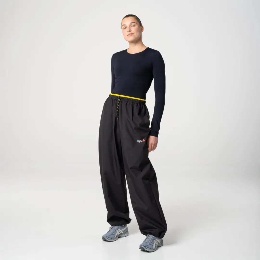 AGU Original Premium Regenbroek Unisex S - Zwart