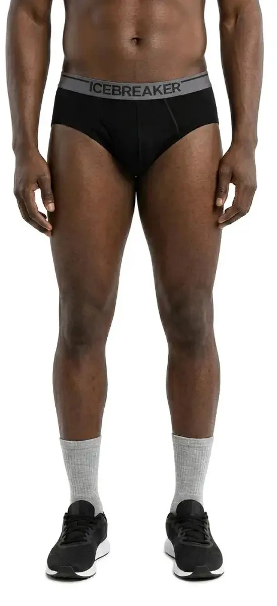 Icebreaker Anatomica Heren Onderbroek - XL - Zwart