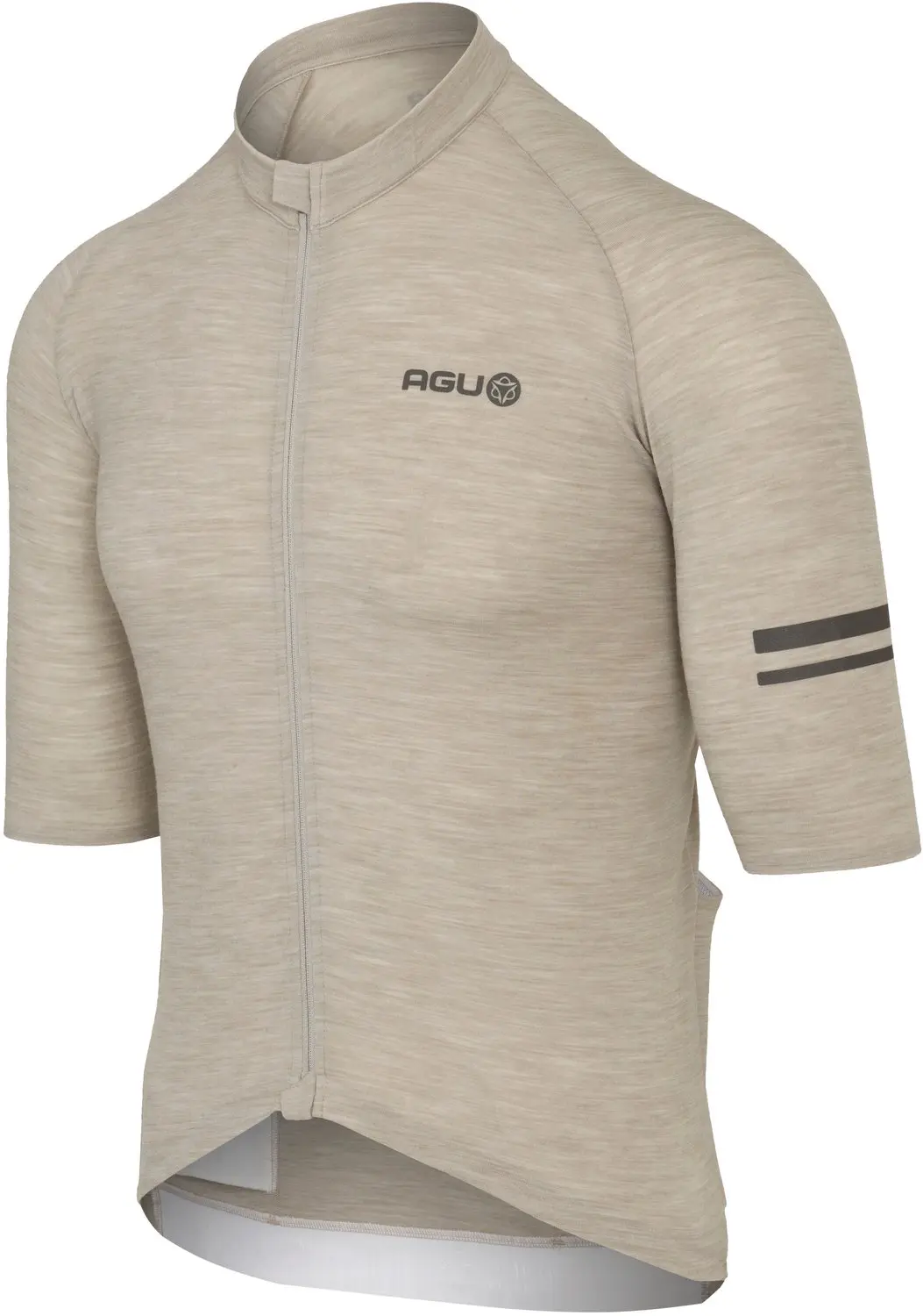AGU Merino Wielrenshirt Heren M - 4 Zakken - Grijs - afbeelding 4 van 6
