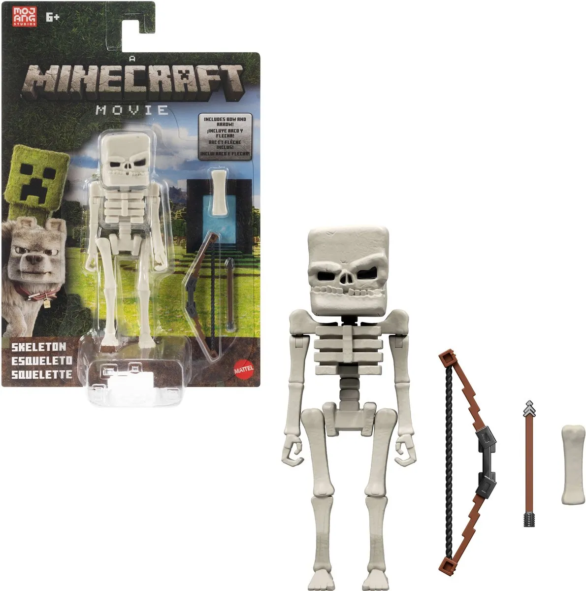 Minecraft Skeleton Figure JFR60 - Meerkleurig