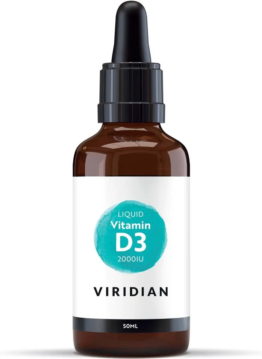Viridian Vegan Vitamine D3 2000IU 50ml