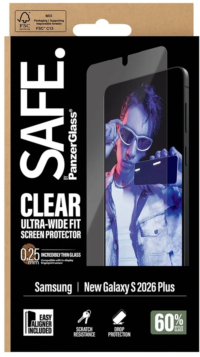 PanzerGlass SAFE SA70947 Screenprotector - Samsung Galaxy S26 Plus - afbeelding 5 van 6