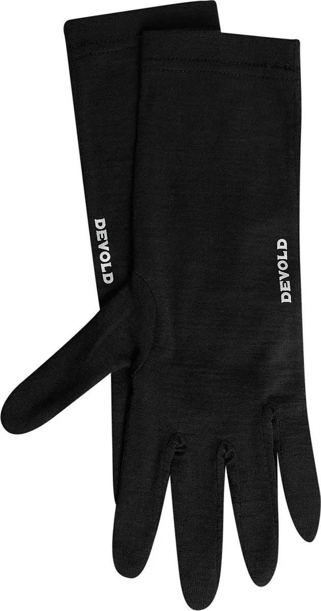 Devold Of Norway Innerliner Merino Handschoenen Zwart L