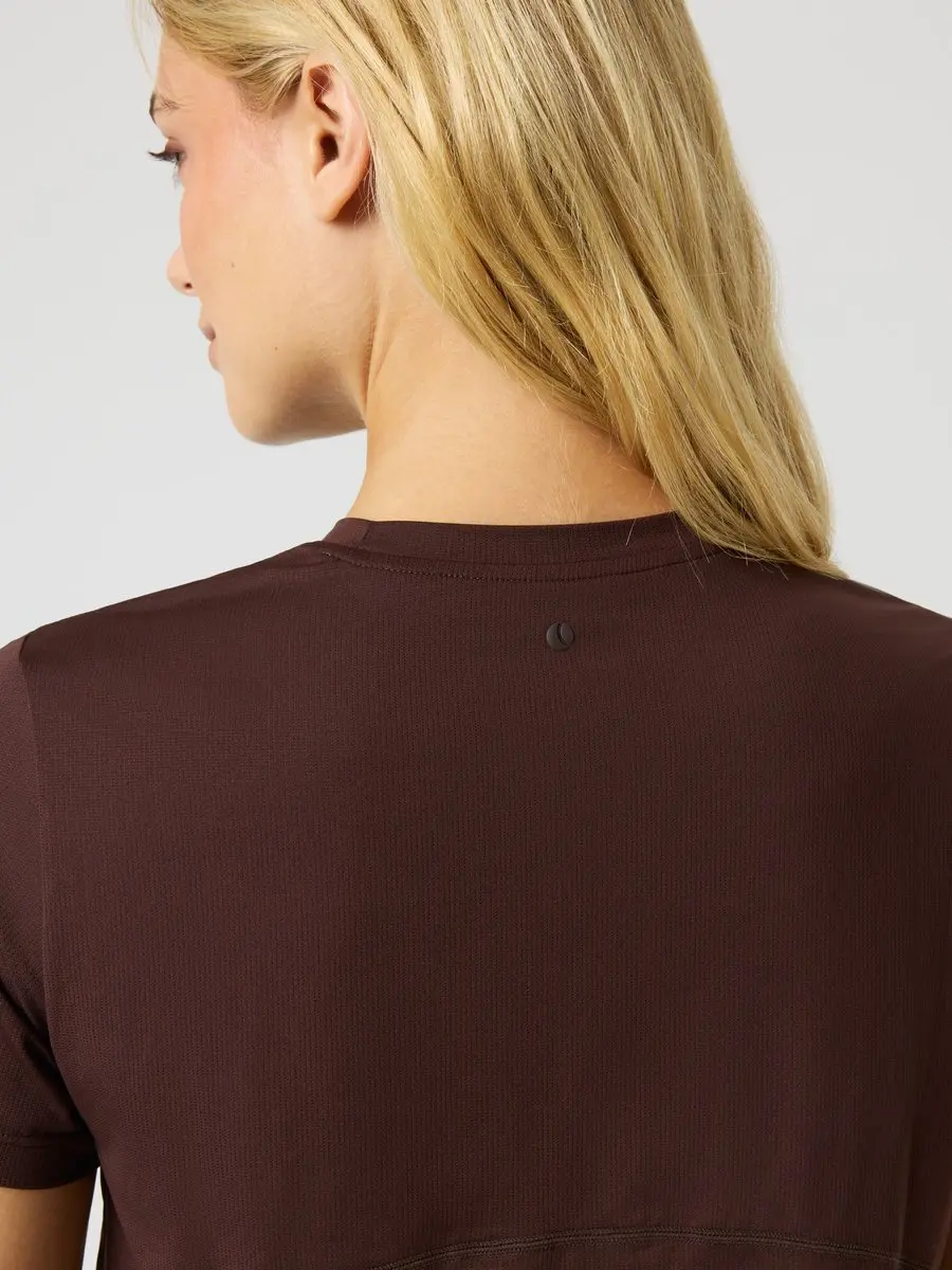 Björn Borg Sportshirt Dames Korte Mouwen - Coffee Bean Bruin L