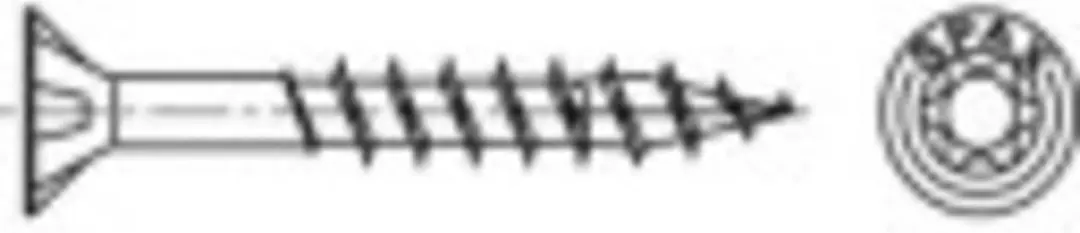 Spax RVS Torx 4.0x50 Spaanplaatschroef - 200 Stuks - afbeelding 6 van 6