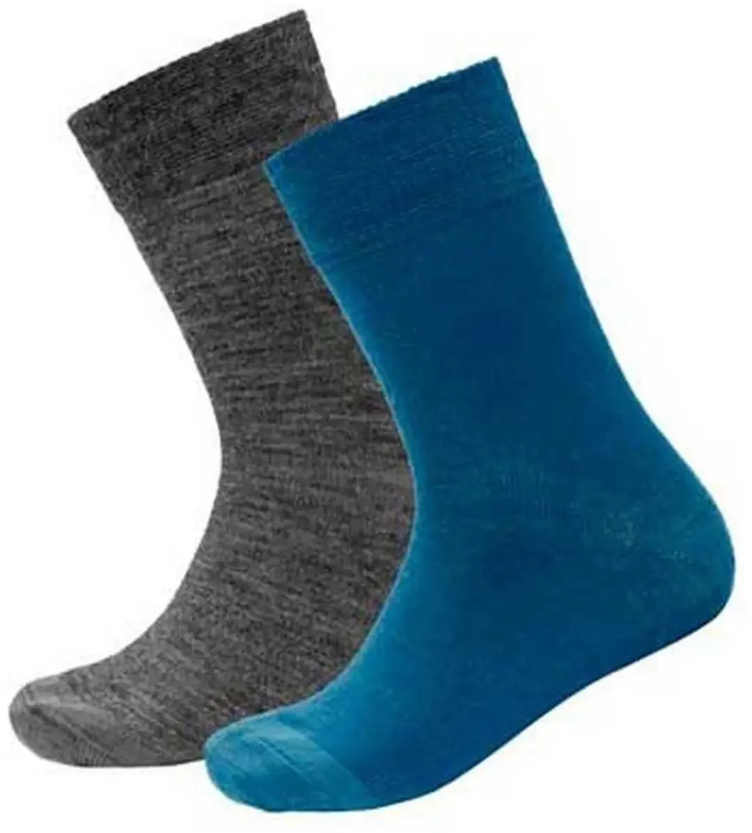 Devold Of Norway Daily Merino Light Lange Sokken 2 Paren Blauw,Grijs EU 25-27 Ki