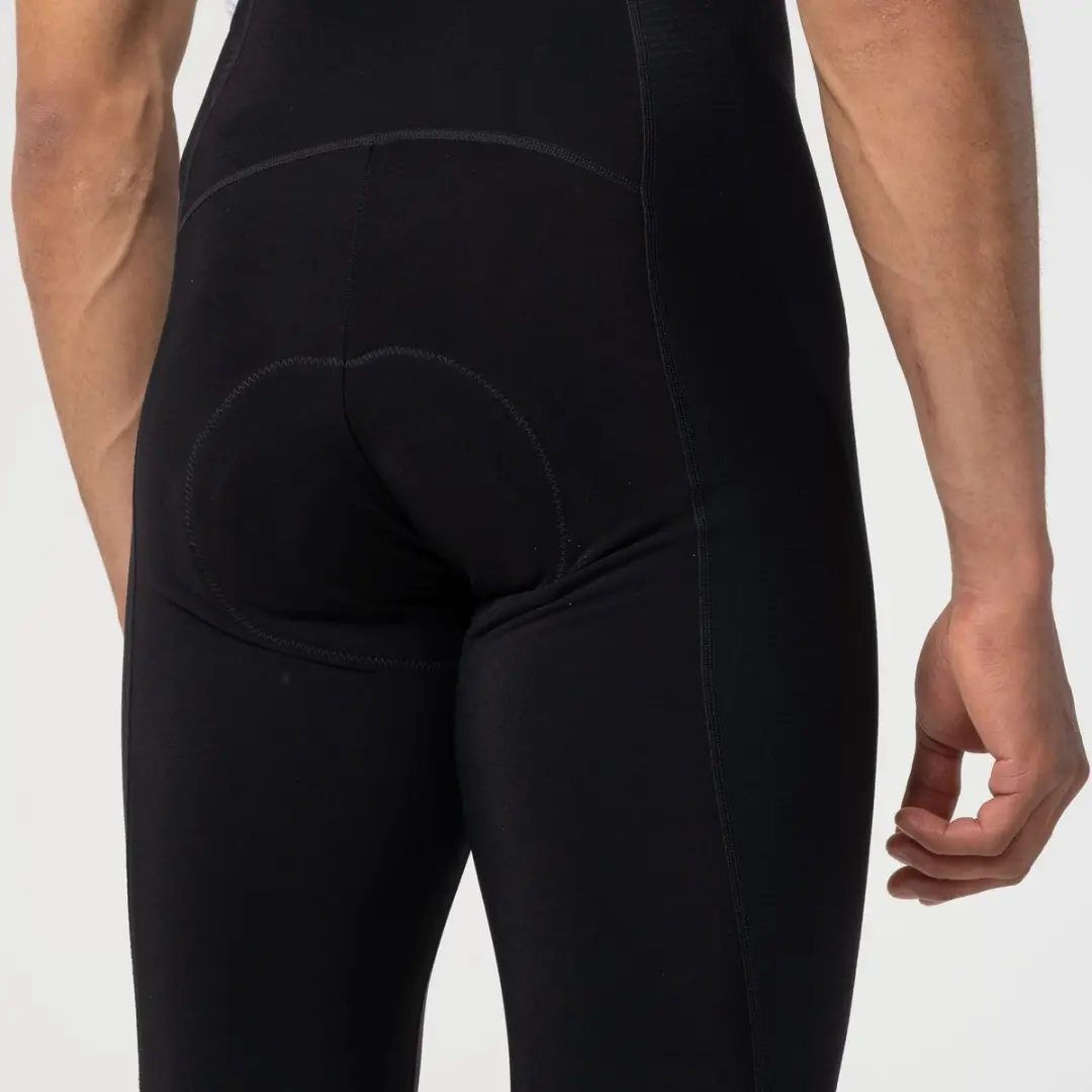 AGU Comfort Plus Bibtight Fietsbroek Heren L - Zwart - Winddicht - afbeelding 5 van 6