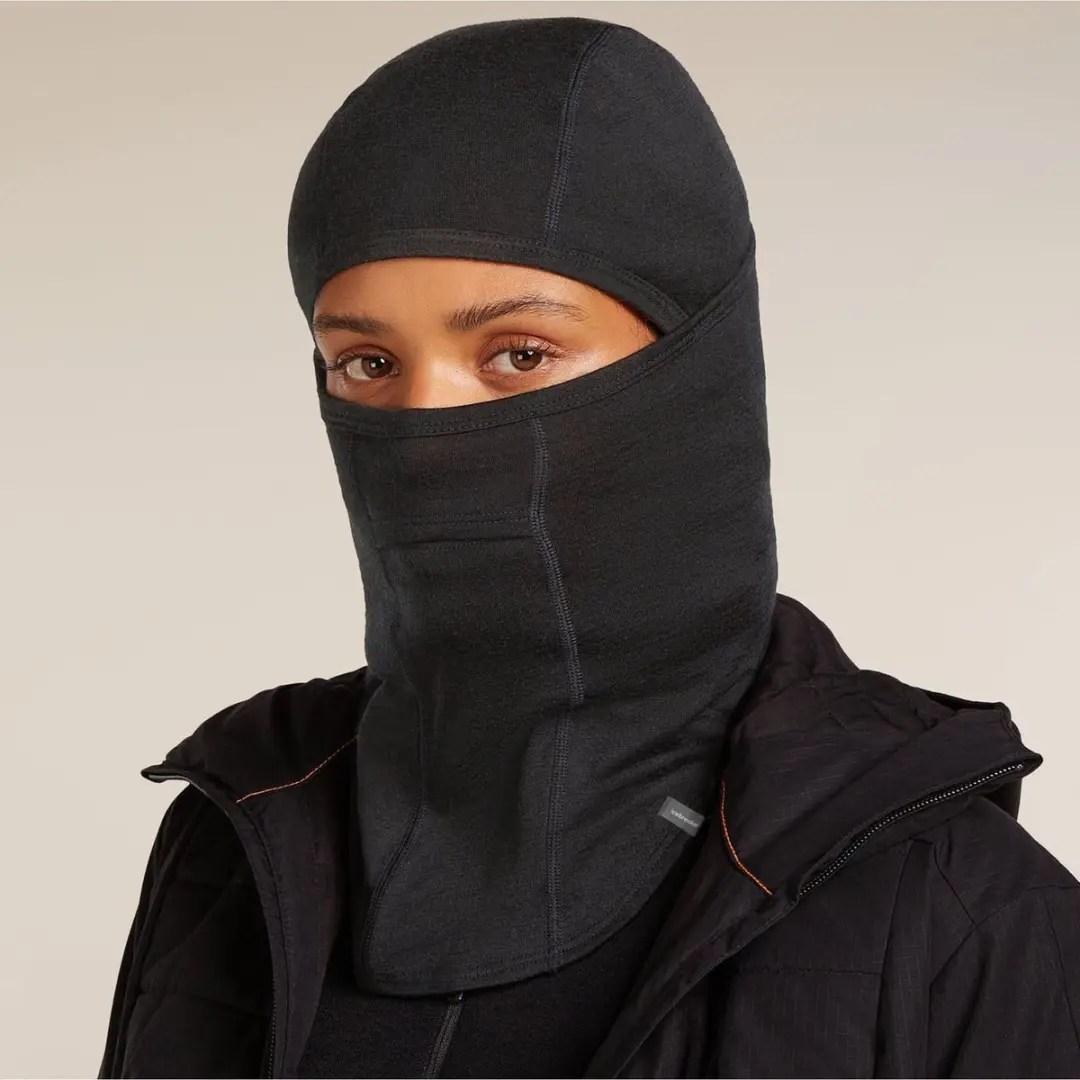 Icebreaker Oasis Balaclava - One Size - Zwart