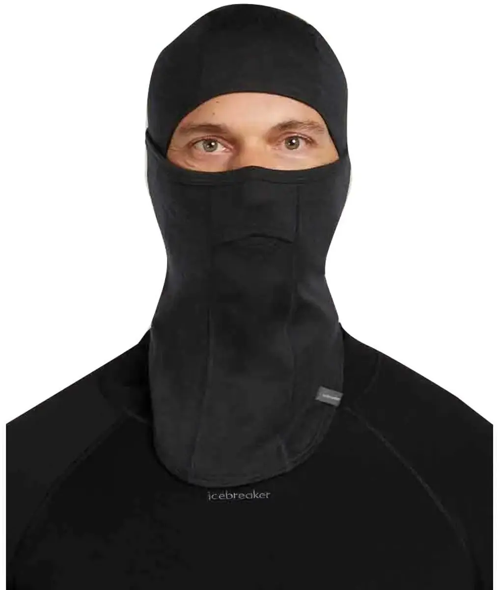 Icebreaker Oasis Balaclava - One Size - Zwart