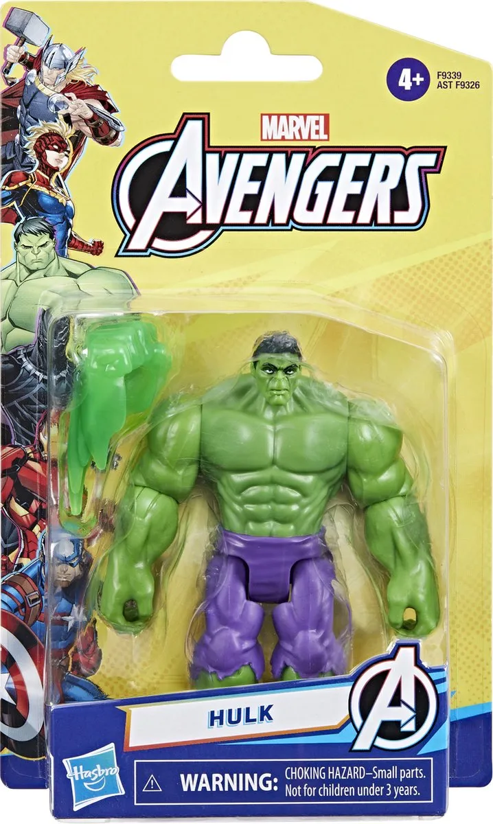 Spider-Man Avengers Epic Hero Series Hulk Action Figuur 10cm