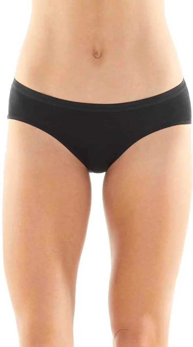 Icebreaker Siren Hipkini Dames, zwart Maat XL